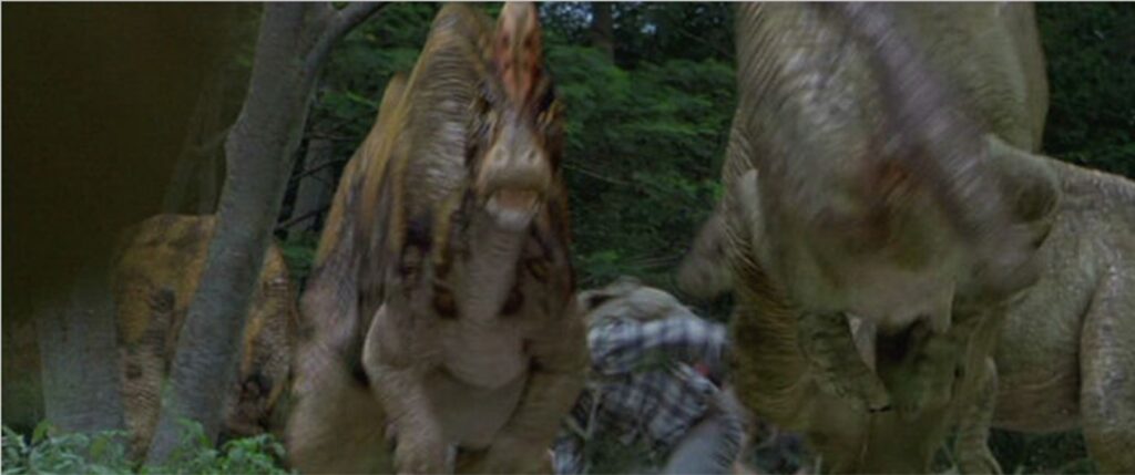 『ジュラシック・パーク+ワールド』に登場する草食恐竜_コリトサウルス：Corythosaurus