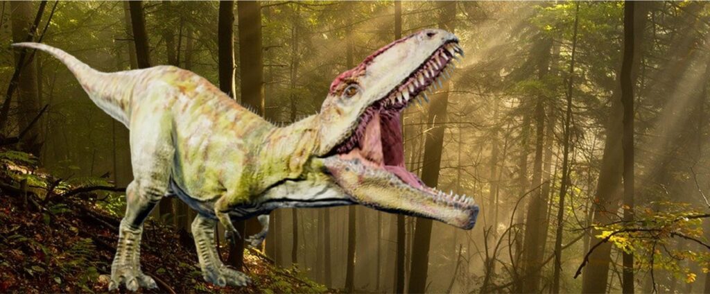 『ジュラシック・パーク+ワールド』に登場する肉食恐竜_ギガノトサウルス：Giganotosaurus