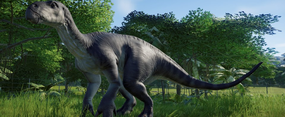 『ジュラシック・パーク+ワールド』に登場する草食恐竜_イグアノドン：Iguanodon