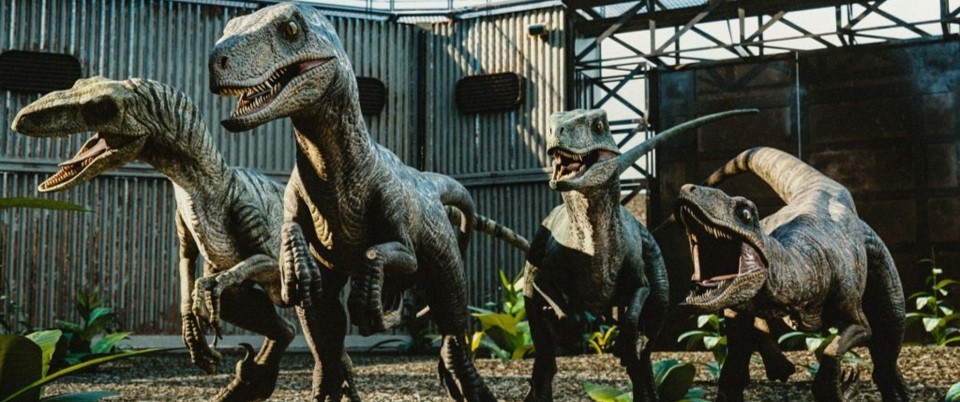 『ジュラシック・パーク+ワールド』に登場する肉食恐竜_ヴェロキラプトル：Velociraptor